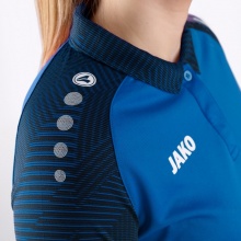 JAKO Sport Polo Performance (Polyester Micro Mesh, breathable, quick-drying) royal blue/marine Women